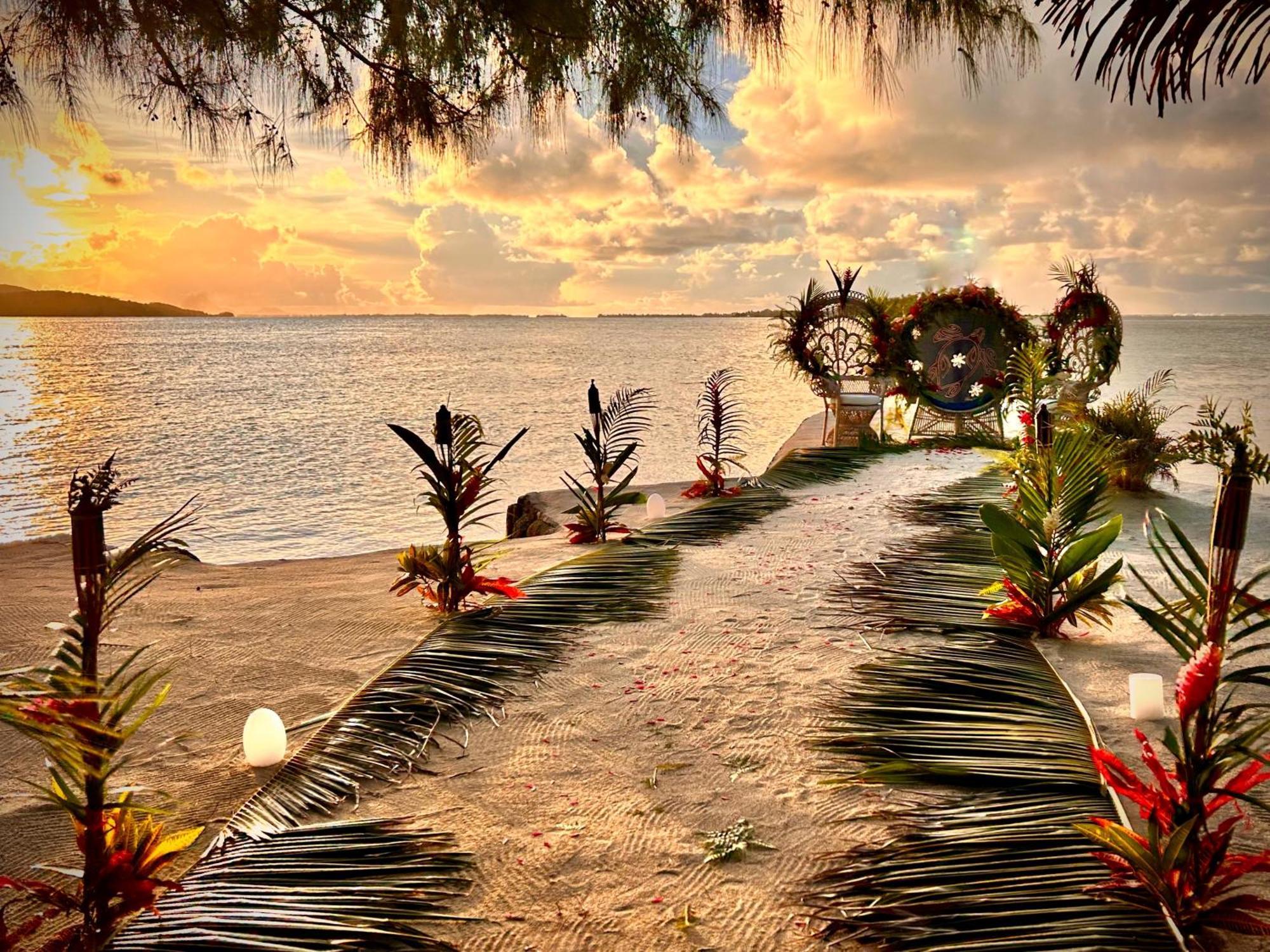 מלון Patio  Eden Private Island Tahaa מראה חיצוני תמונה